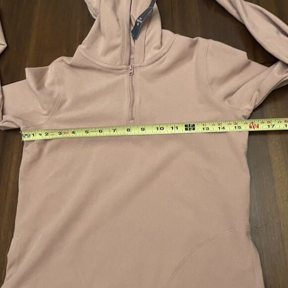 NWT Abercombie Kids Girls Scuba Pullover Sweater Hoodie Size 13/14 Pink - Picture 11 of 12